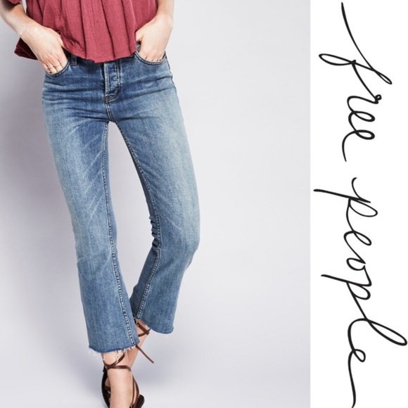 Free People Denim - NWT Free People Far From Any Road Cropped Jeans 31